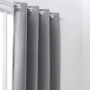 Perdea Today, poliestere, gri, 140x240cm Anteprima dell’immagine prodotto 3