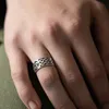 MATERIA by Matthias Wagner Pentagramm Ring 925 Silber antik Produktbild-Vorschau 3