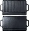 Piastra grill doppia in ghisa per forno, grill e fornelli Anteprima dell’immagine prodotto 3