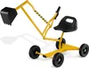 COSTWAY sedile escavatore ruotabile a 360°, 121x40x64 cm Anteprima dell’immagine prodotto 1