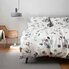 elegante Mako-Satin Bettwäsche Montypie malve 135x200 cm + Produktbild-Vorschau 1