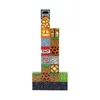 A vertical stack of Minecraft-themed building blocks. Náhľad obrázku produktu
