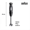 BRAUN MultiQuick 5 MQ55.254MBK 0.5 L Immersion blender 1000 Produktbild-Vorschau 15