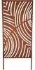 Sichtschutzwand floraworld Wellen 2 Corten 90 x 180 cm rost Produktbild-Vorschau 2