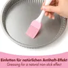 Edelstahl Backform Quiche und Tarteform – 28 cm, mit Produktbild-Vorschau 7