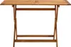 A wooden folding garden table. Náhľad obrázku produktu