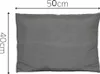 Outdoor Rückenkissen 50x40 cm grau von Madison Produktbild-Vorschau 2