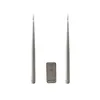 Two white LED taper candles and a remote control are displayed against a white background. Produktbild-Vorschau