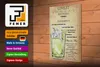 Holzschild Alkohol 20x30cm Gimlet Equipment ingredients Produktbild-Vorschau 4