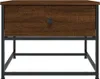 The Living Store Couchtisch Braun Eichen-Optik 51x51x40 cm Produktbild-Vorschau 7