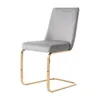 Flieks Freischwinger 6er Set, Esszimmerstühle mit Golden Produktbild-Vorschau 7