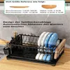 Abtropfwanne Edelstahl Geschirrabtropfgestell Produktbild-Vorschau 6
