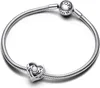Slide Charm Herz von PANDORA aus 925er Silber, rosa Opal, Produktbild-Vorschau 3