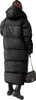 ASKSA Damen Wintermantel Lange Puffer Daunenjacke Produktbild-Vorschau 4