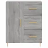 The Living Store Sideboard Grau Sonoma 69,5x34x90 cm Produktbild-Vorschau 5