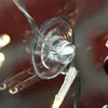 com-four® 80x Saugnapfhalter mit Kabel-Schlitz, transparent Produktbild-Vorschau 2