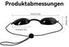 UV Schutzbrille Solarium 2er Set, IPL Schutzbrille aus Produktbild-Vorschau 7