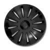 4 STK 14 Zoll Daytona pro black schwarz PETEX Radkappen Produktbild-Vorschau 1