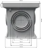 Marley Einlaufschacht 200x200mm mit Einlaufrost Hofablauf Produktbild-Vorschau 3