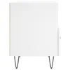 vidaXL Nachttisch Weiß 40x35x47,5 cm Holzwerkstoff Produktbild-Vorschau 5