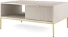 Couchtisch Kioto 104 cm Kaschmir Beige & Gold – 2 Produktbild-Vorschau 2