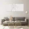 Bilder auf glas - Einteilig - Grafik Frau Licht - 120x50cm Produktbild-Vorschau 7