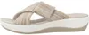 Sandali Del Marchio Clarks Del Modello 26176959c Beige Anteprima dell’immagine prodotto 2