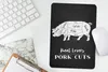 MuchoWow® Mauspad Mousepad Fleisch - Schwein - Fleischer Produktbild-Vorschau 5