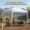 Quictent Pavillon 3x3m Wasserdicht Faltpavillon Stabil Produktbild-Vorschau 6