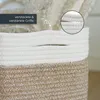 HMF Aufbewahrungskorb mit versteckten Griffen aus Baumwolle im 3er Set Produktbild-Vorschau