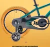 Kinderfahrrad Jungen Fahrrad Stützräder Schubstange 14 Zoll Produktbild-Vorschau 4