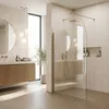 Sprchová Zástěna Rea Heaven 90 Walk-In Štětec Zlato Náhled obrázku produktu 2