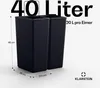 Klarstein Grama 40 Mülleimer - 40L Küchen-Abfalleimer mit 2 Produktbild-Vorschau 5