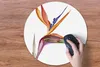 MuchoWow® Mauspad Mousepad Strelitzia - Aquarell - Blumen Produktbild-Vorschau 3