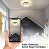 ZMH Deckenlampe LED Deckenleuchte Ø23.5cm Schlafzimmer 14W Produktbild-Vorschau 8