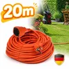 Verlengkabel voor buiten, 20 meter, rubberkabel, Productafbeelding-voorbeeld 1