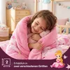 Kinder Wellsoft Bettset Prinzessin 135x200 cm, Decke + Produktbild-Vorschau 6