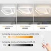 ZMH – lampa sufitowa LED do salonu, biała lampa do sypialni Podgląd zdjęcia produktu 2