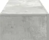 vidaXL Półka ścienna z szufladami betonowa szara 100x36x19 Podgląd zdjęcia produktu 5