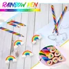 24 Stück Regenbogen Buntstifte Set 12 Regenbogenstift mit Produktbild-Vorschau 3