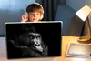 MuchoWow® Laptop Aufkleber Sticker Cover Gorilla - Affe - Produktbild-Vorschau 3