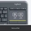 Logitech K400 Plus, Mini, Kabellos, RF Wireless, QWERTY, Produktbild-Vorschau 12