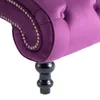 vidaXL Chaiselongue Lila Samt Produktbild-Vorschau 6