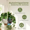 Omgoods - Sada 3 závěsných květináčů z macramé s Náhled obrázku produktu 3