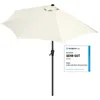 Sekey Balkonschirm Halbrund 270 cm – Sonnenschirm mit Produktbild-Vorschau 1
