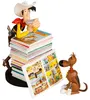 Plastoy SAS PLA00391 - Pilha de livros de Lucky Luke e Vista previa de la imagen del producto 1