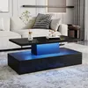 STILVORA Couchtisch 16 LED Beleuchtung-Beistelltisch mit Produktbild-Vorschau 3