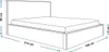 Doppelbett mit Bettkasten 160x200 Kyoto - Lattenrost, Produktbild-Vorschau 7