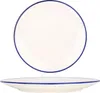 Rinart Speiseteller - Blue Edge - Porzellan - 25 cm Produktbild-Vorschau 1