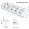 12er LED Teelichter mit Ladestation, Fernbedienung, Produktbild-Vorschau 7